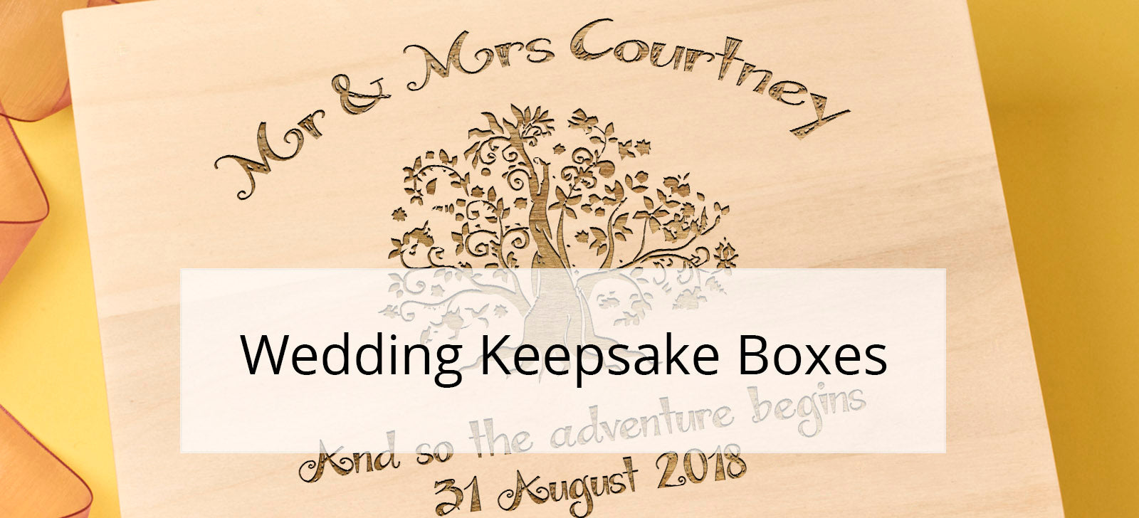 Wedding Keepsake Boxes