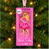 Personalised Family Christmas Xmas Tree Decoration Ornament - Pink Doll Box