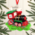 Personalised Family Christmas Xmas Tree Decoration Ornament -  Polar Train