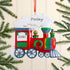Personalised Family Christmas Xmas Tree Decoration Ornament - Christmas Train