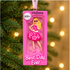 Personalised Family Christmas Xmas Tree Decoration Ornament - Pink Doll Box