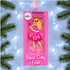 Personalised Family Christmas Xmas Tree Decoration Ornament - Pink Doll Box