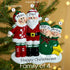 Personalised Clause Family Christmas decoration - Family of 5