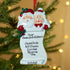 Personalised Grandparents' List Christmas decoration