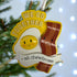 Personalised Bacon & Egg Christmas decoration