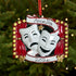 Personalised Theatre Masks Christmas decoration