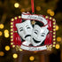 Personalised Theatre Masks Christmas decoration