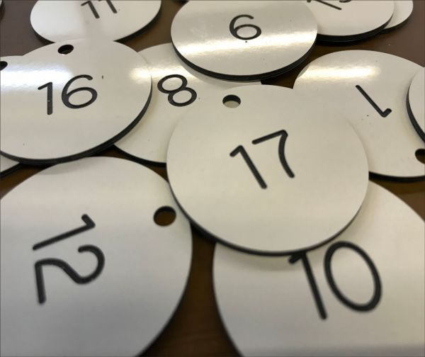 Traffolyte Valve and Tag Labels - 30mm Diameter