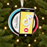 Personalised Family Christmas Xmas Tree Decoration Ornament - Cell Phone Dance App