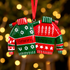 Personalised Family Christmas Xmas Tree Decoration Ornament - Jumper Couple