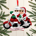 Personalised Family Christmas Xmas Tree Decoration Ornament - Motorbike Single/Couple