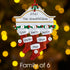 Personalised Mantel Family Christmas decoration - Family of 7