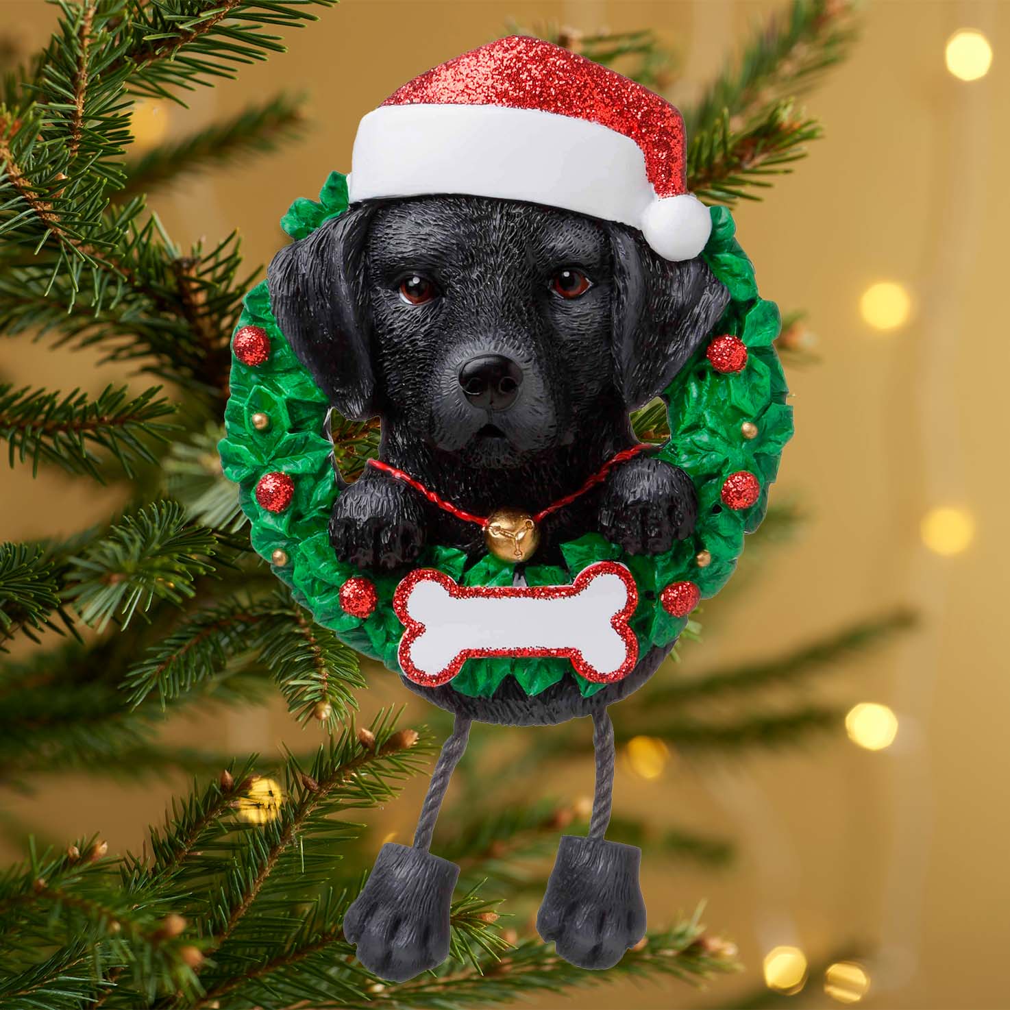 Personalised Dog Christmas Tree Decoration Pet Xmas Ornament