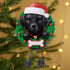 Personalised Dog Christmas Tree Decoration Pet Xmas Ornament