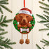 Personalised Dog Christmas Tree Decoration Pet Xmas Ornament