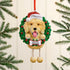 Personalised Dog Christmas Tree Decoration Pet Xmas Ornament