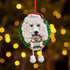 Personalised Dog Christmas Tree Decoration Pet Xmas Ornament