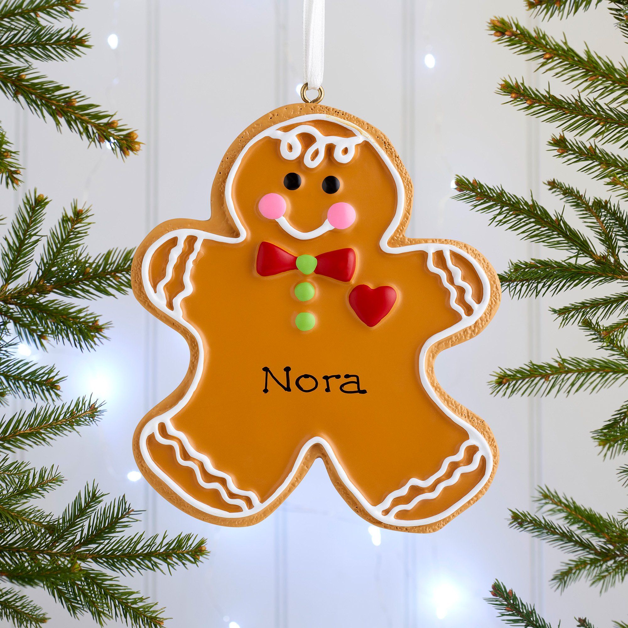 Personalised Gingerbread Cookie Christmas decoration