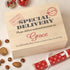 Christmas Box - Colour - Personalised Wooden Colour Christmas Eve Box - Special Delivery