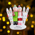 Personalised Snow Ski Couple Christmas decoration - Ski