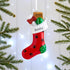Christmas Ornament - Personalised Pet Dog Christmas Xmas Tree Decoration Ornament - Kitty Or Doggie Stocking