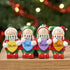 Christmas Table Top - Personalised Family Christmas Xmas Table Top Decoration - Christmas Lights Family