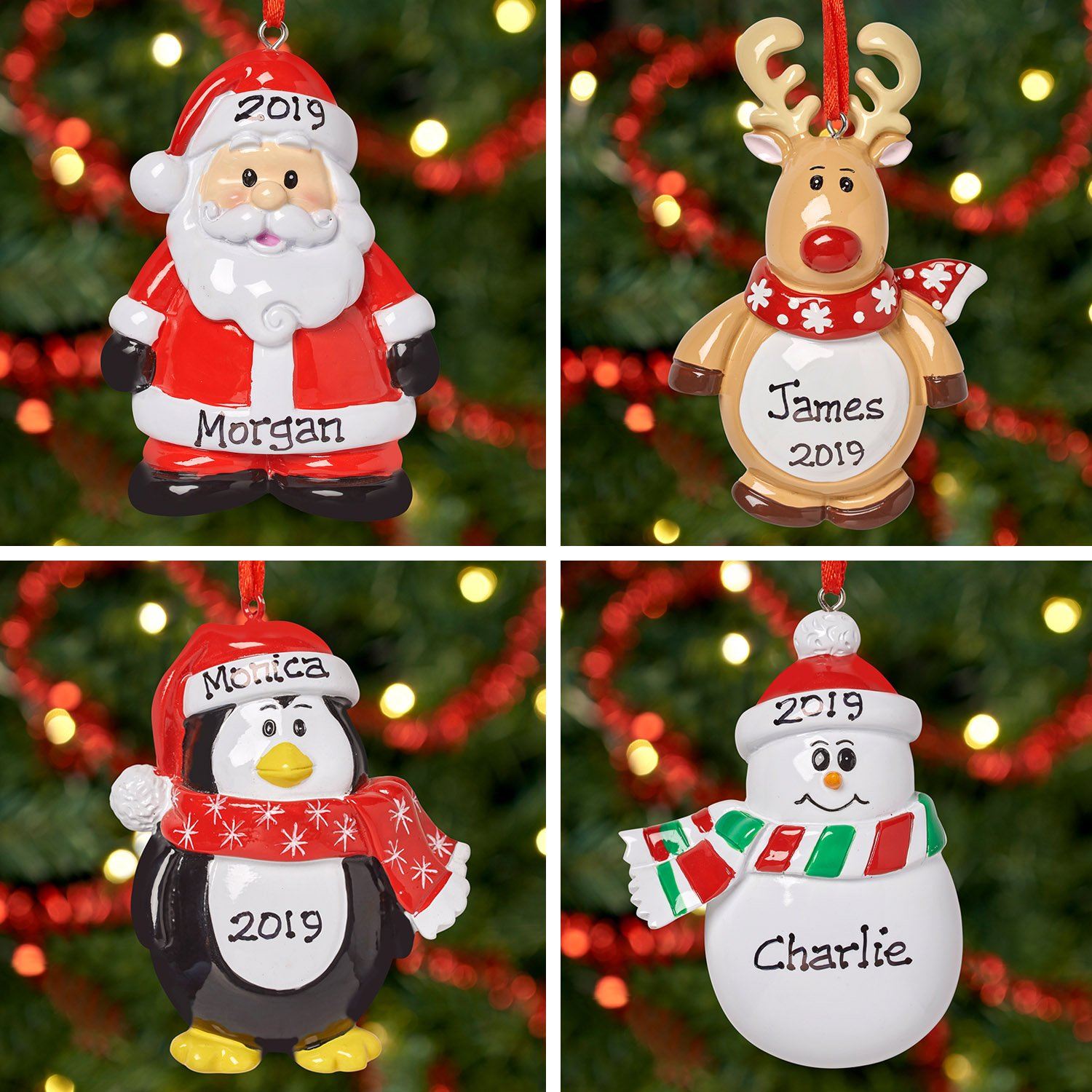 Christmas Ornament - Christmas Xmas Tree Decoration Ornament - Xmas Characters