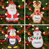 Christmas Ornament - Christmas Xmas Tree Decoration Ornament - Xmas Characters