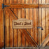 Dad's Shed Rustic Wooden Shed Cabin Man Cave Sign