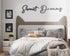 Sweet Dreams, Home Decor, Modern Handmade Wall Art