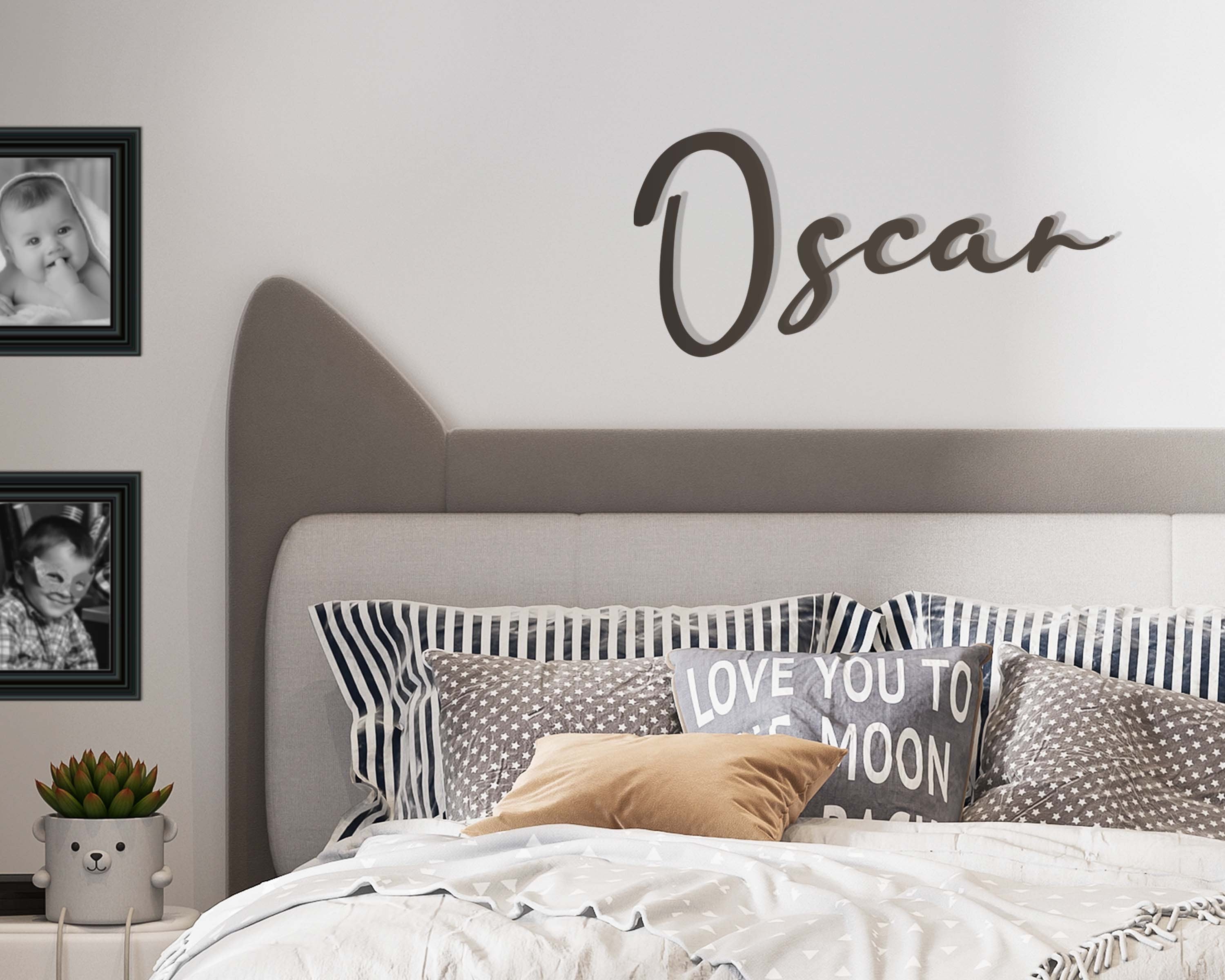 Custom 3D Personalised Word Wall Art - Any Word, Name or Quote