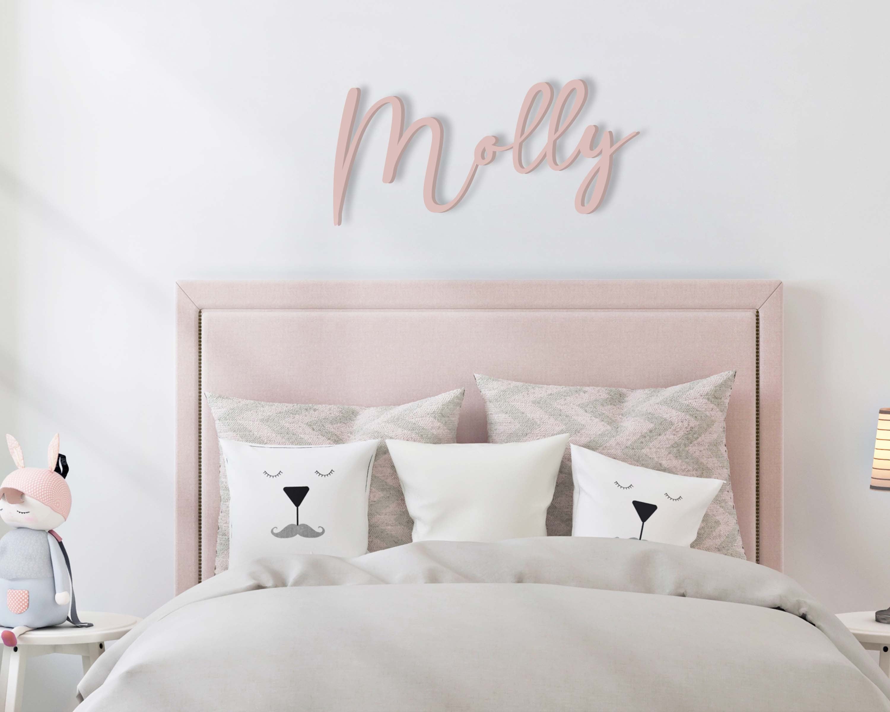 Custom 3D Personalised Word Wall Art - Any Word, Name or Quote