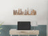 London Wooden Skylines Themed Contemporary Wall Decor Art