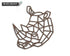 Safari Themed Wall Art, Wooden Geometric - Rhino