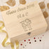 Keepsake Box - Personalised Wooden Keepsake Memory Box - Twins Since
