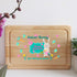 Personalised Colour Wooden Easter Treat Platter  - Rabbit