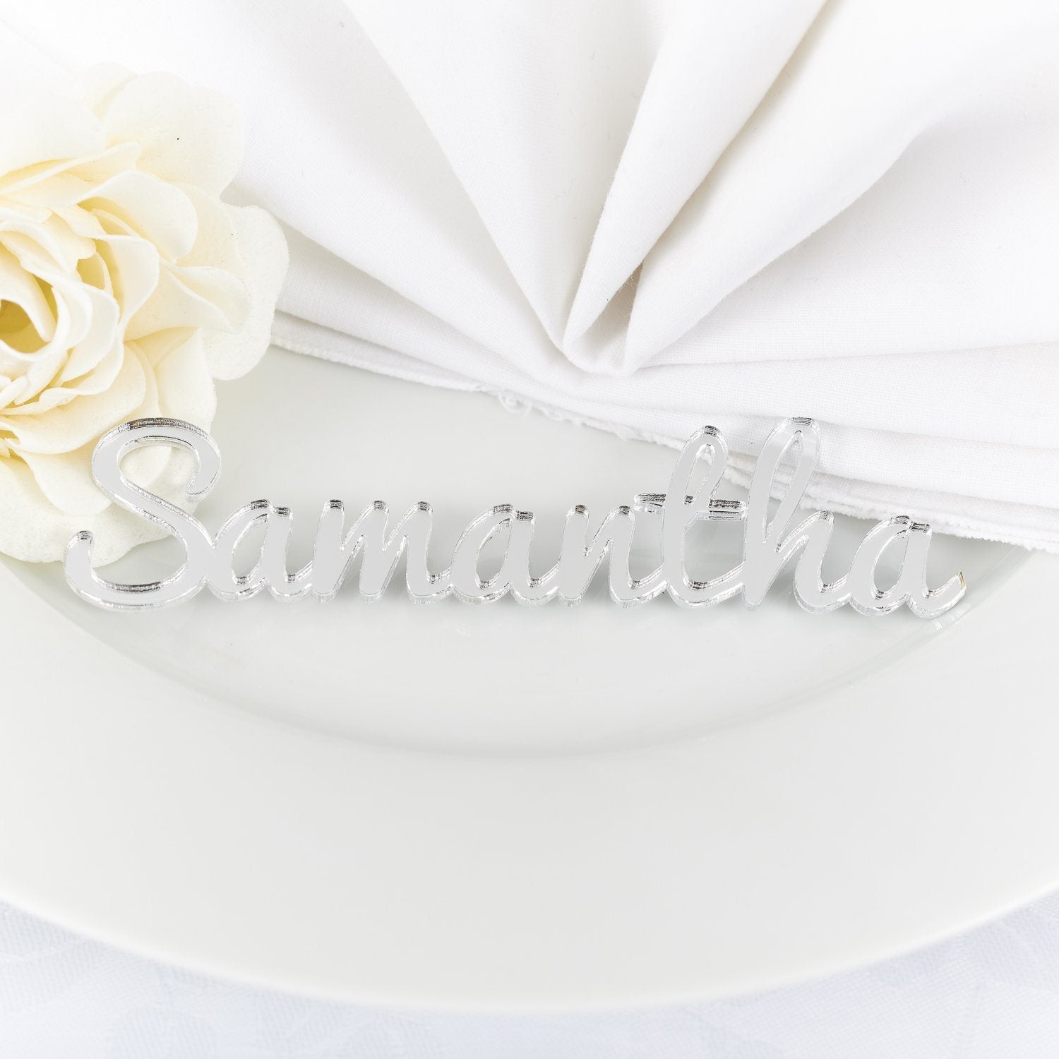 Table Numbers And Names - Personalised Place Names